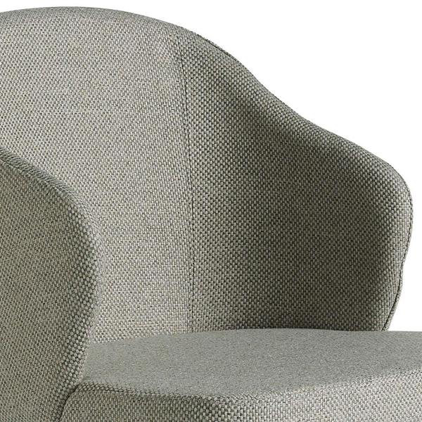 Angel Cerdá Grey Fabric Chair 4057