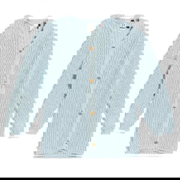 Mini Cuddles Baby Boys 5pc Gift Set With Cardigan, Multicolour