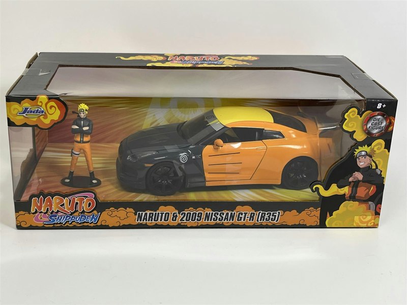 Jada Naruto Shippuden 2009 Nissan GTR R35 1:24 Scale Jada 253255054 33691