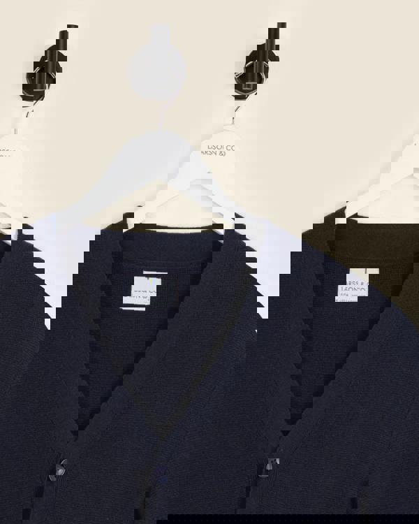 Larsson & Co Milano Knit V-Neck Cardigan