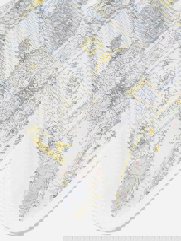 Atelier Choux Baby French Bedroom Satin Bib in Multicolour