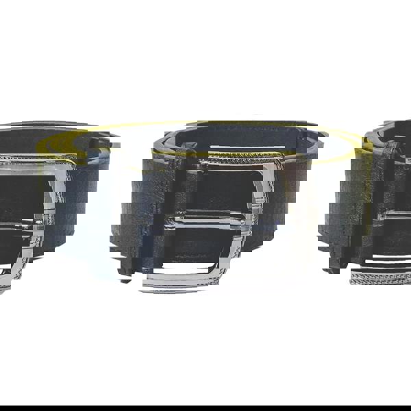 Duke Mens D555 Samuel Bonded Leather Waist Belt - Black