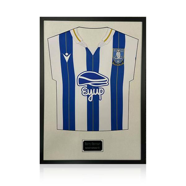 Barry Bannan Signed Sheffield Wednesday 23/24 Shirt Standard Frame