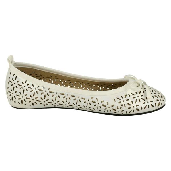 Spot On Girls Spot On Flat Ballerina Style Shoes