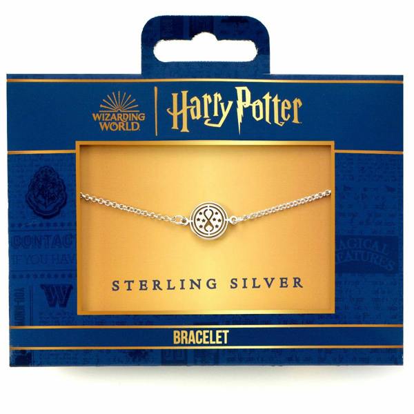 The Carat Shop Harry Potter sterling silver Time Turner charm bracelet
