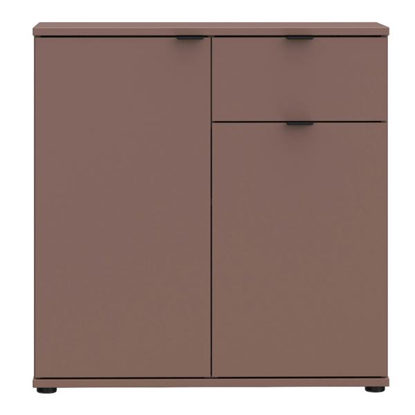 Furniture To Go Ganymede 2 Door Cupboard with Drawer in Terracotta