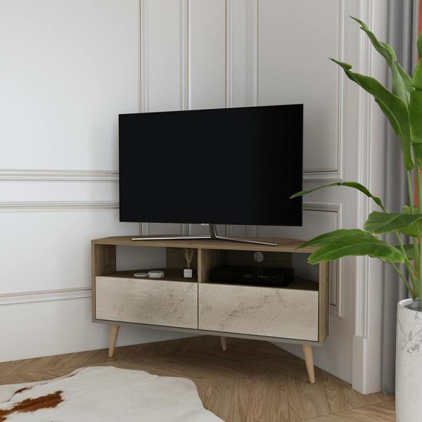 Decorotika Aura Modern Tv Stand TV Cabinet for TV's up to 55"