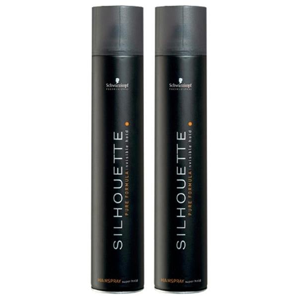 Silhouette Super Hold Hairspray Duo