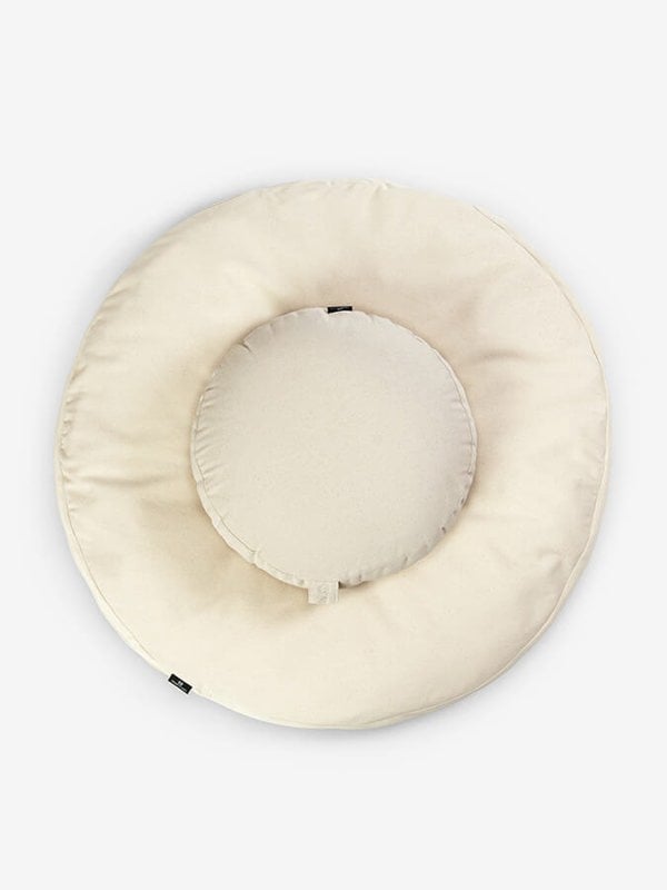 Yoga Studio EU Round Organic Zabuton Meditation Cushion Kit - Zafu