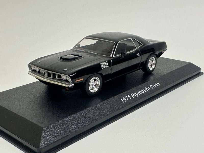 Greenlight John Wick Chapter 4 2023 Plymouth Cuda 1971 1:43 Scale 86641