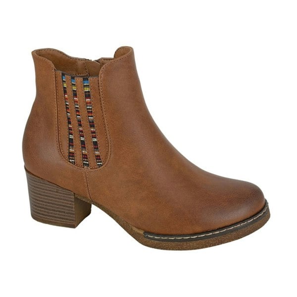 Cipriata Womens/Ladies Annella Ankle Boots - Tan