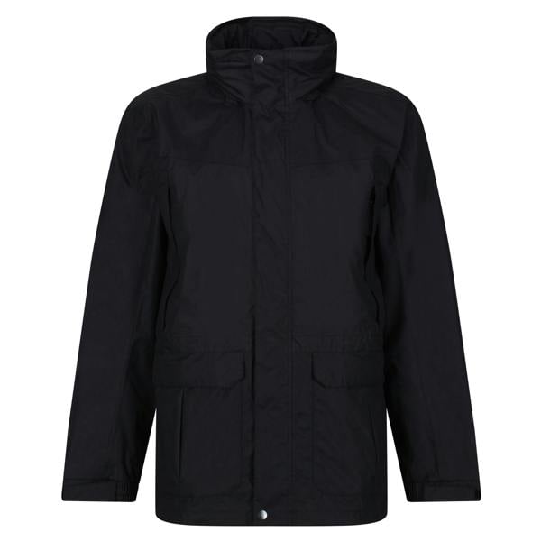 Regatta Professional Mens Waterproof Breathable Jacket - Black - 