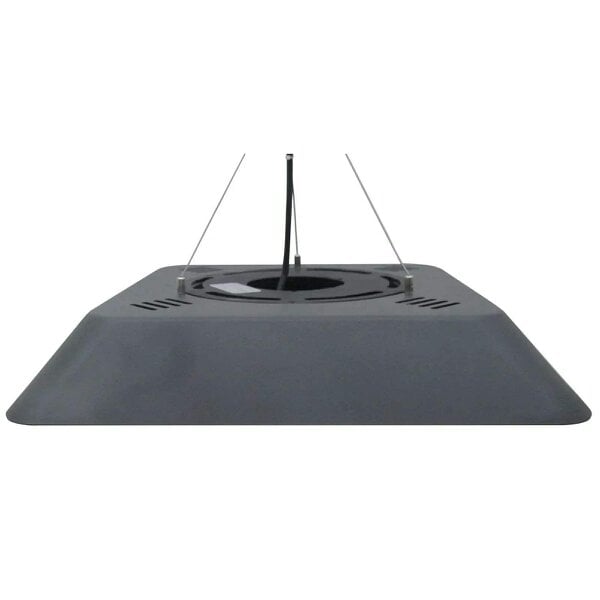 Bobobiy 2000W Electric Hanging Patio Heater Ceiling Mounted Halogen Heating Indoor Outdoor with Remote Control Aluminium
