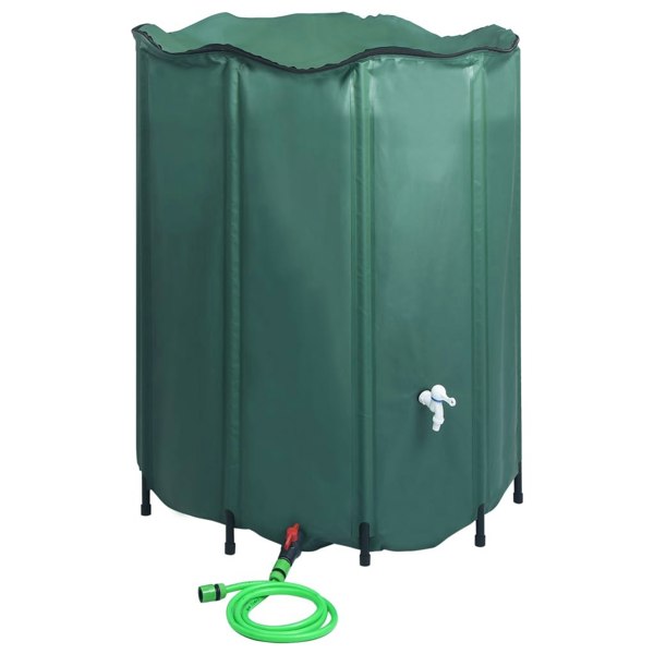 Berkfield Collapsible Rain Water Tank with Spigot 1000 L