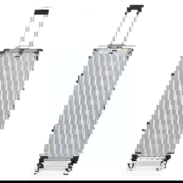 Infinity Luggage Robust Hard Shell Luggage 8 Wheel Suitcase Set