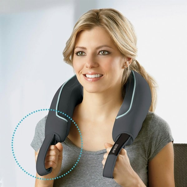 Homedics Shiatsu Massager Heat, Rotating Massagers for Neck and Shoulders