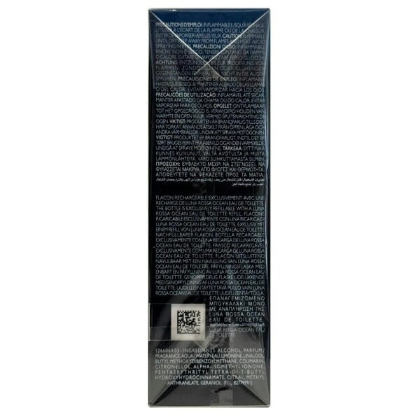 Prada Ocean Luna Rossa Gift Set - Eau de Toilette Refillable 100ml Spray + Eau de Toilette 10ml Travel Spray