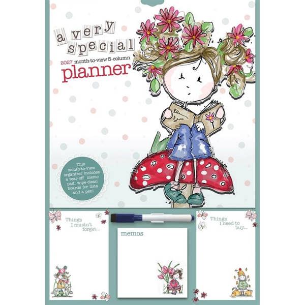 Tracey Russell A3 Family Planner 2027, Family Planners, Month To View, Family, Gift