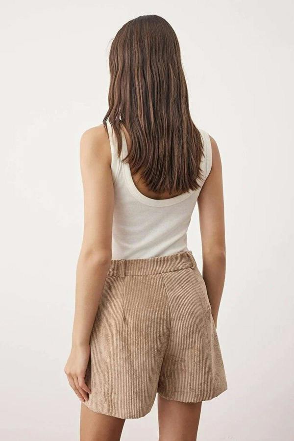 WOVCOR Velvet Basic City Boy Short
