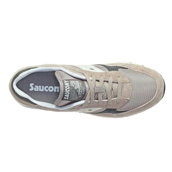 Saucony Mens Shadow 6000 Suede Shoes - Grey - 