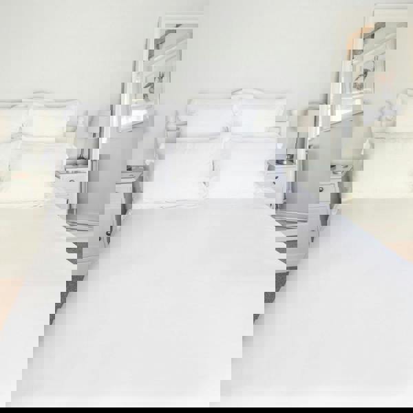 Ethical Bedding Light & Airy Flat Sheet in White (Bamboo)