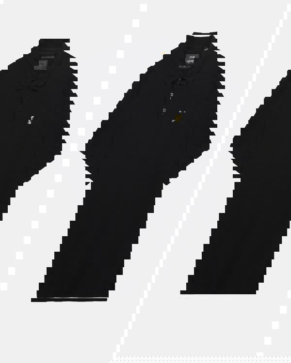 Lyle & Scott Plain Mens Polo Shirt SP400VOG - Z865 Jet Black