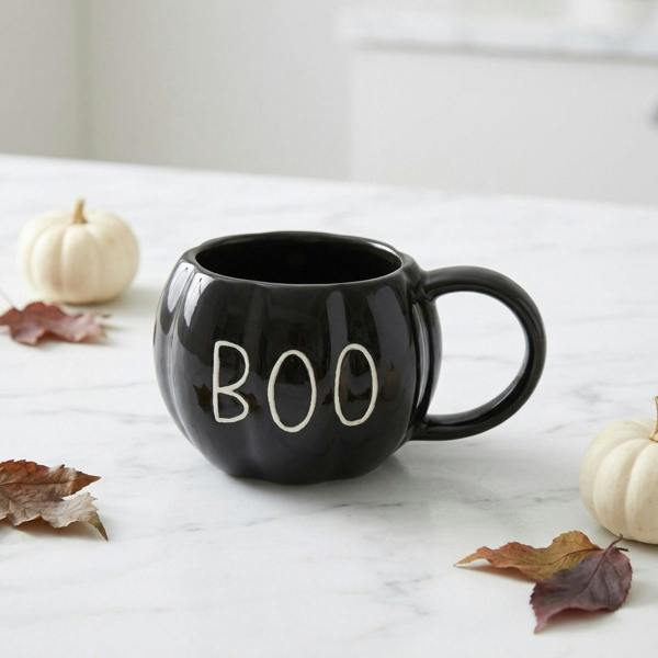 Garden Greatness BOO Pumpkin Themed Decorative Mug