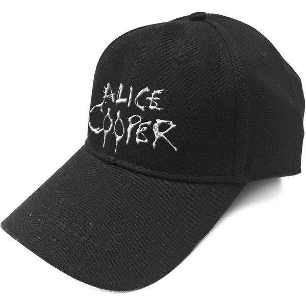 Paradiso Alice Cooper Dripping Silver Strapback Baseball Cap