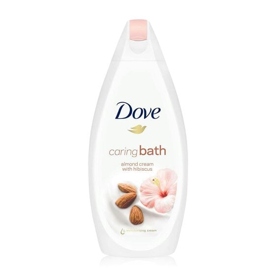 Dove Almond Caring Moisturising Cream and Hibiscus Bath Soak, 450 ml, 2pack