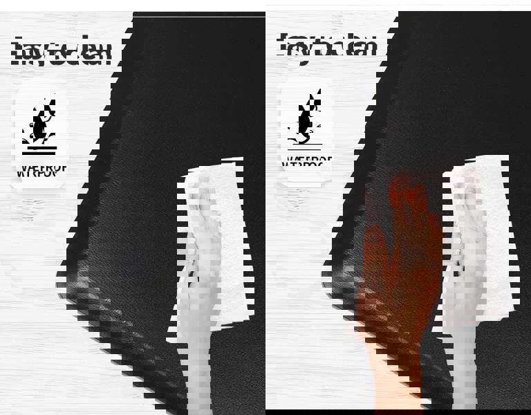 Marlow Anti Fatigue Mat Standing Desk Rug Kitchen Home Office Foam Black 50x80