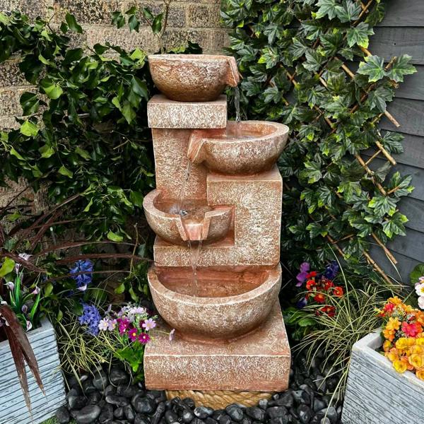 Tranquillity Water Features Sparkling Bowls Modern Water Feature