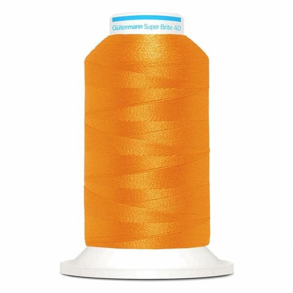 Gutermann Super Brite Polyester 40 Embroidery Thread 1000m Polyester Thread Suitable For Embroidery