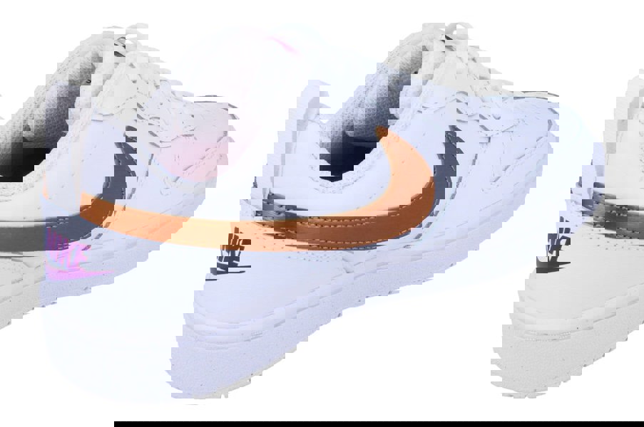 Nike Court Borough Low 2 GS Trainers Dq5979 100 - White Metallic Copper 100 - Photo 2