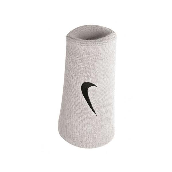Nike Jumbo Swoosh Wristband (Pack of 2) - White/Black - 