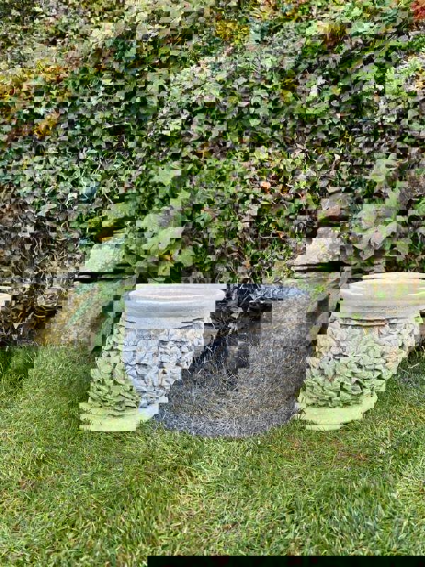 Ornate Flower and Leaf design Planter