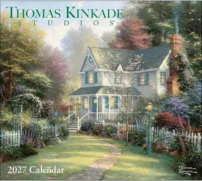 Thomas Kinkade Studios Deluxe Wall Calendar 2027