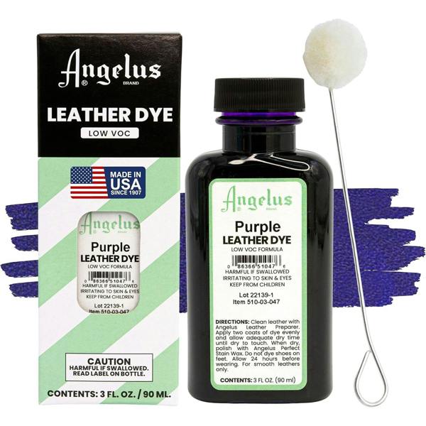 Angelus Low VOC Leather Dye - Non-Flammable Formula 3oz