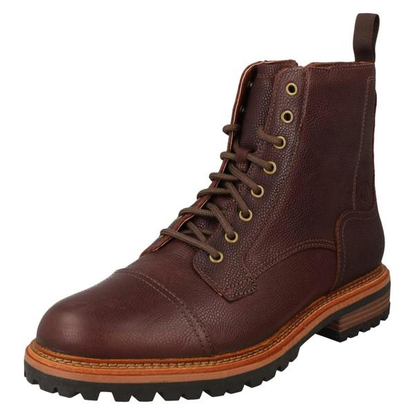 Clarks Mens Clarks Lace Up Casual Ankle Boots  Clarkridge Hi