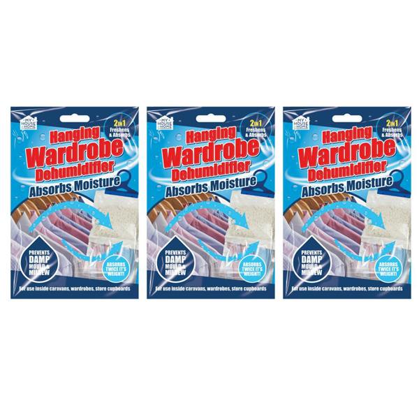 151 3X Hanging Wardrobe Dehumidifier
