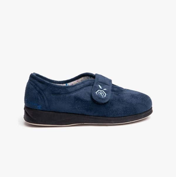 Padders CAMILLA Womens Slippers Denim Blue