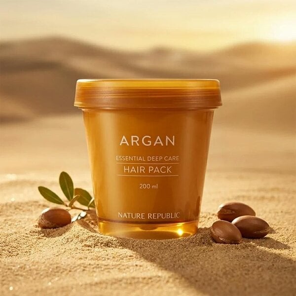 NATURE REPUBLIC Argan Essential Deep Care Hair Mask 200ml