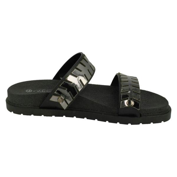Spot On Ladies Spot On Slip On Mules