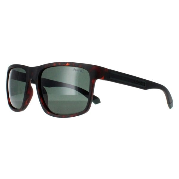 Polaroid Sunglasses PLD 2157/S HGC UC Matte Brown Havana Green Polarized