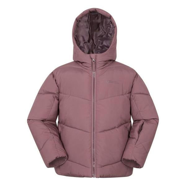Mountain Warehouse Childrens/Kids Cortina Water Resistant Padded Ski Jacket - Dark Pink