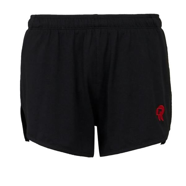 Red Run Womens/Ladies Inky Running Shorts - Black - 