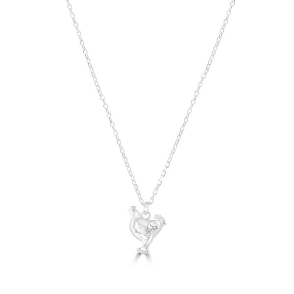 Mylee London Chicken Silver Necklace - Personalised