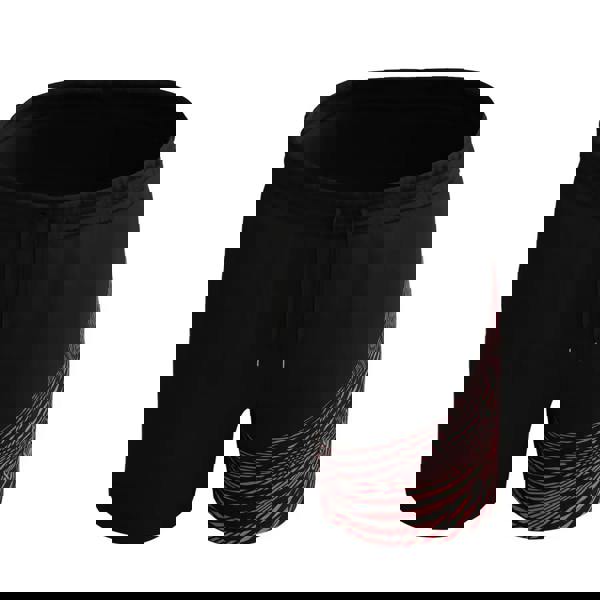 Speedo Medley Logo black and red geometric boxer briefs with drawstring waist