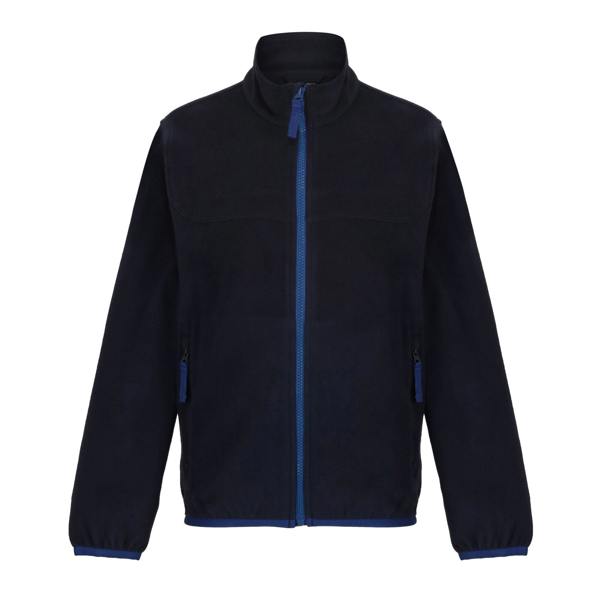 Regatta Professional Childrens/Kids Microfleece Full Zip Fleece Jacket - Navy - 