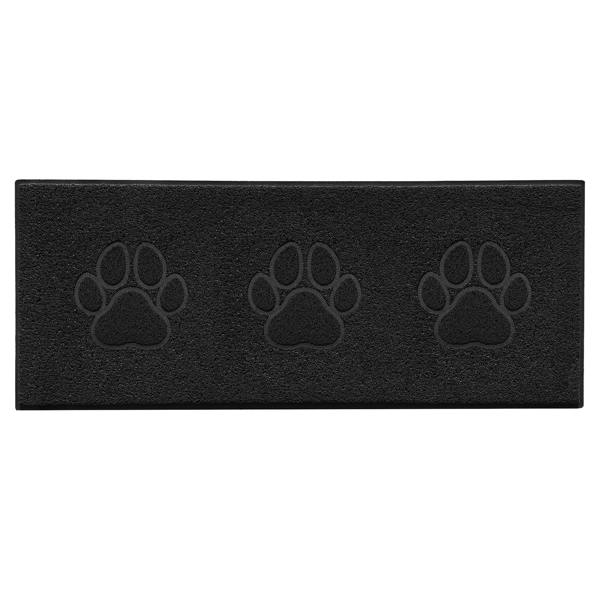Nicoman Embossed Triple Paw Home Entrance Runner Mat - Multiple Colours