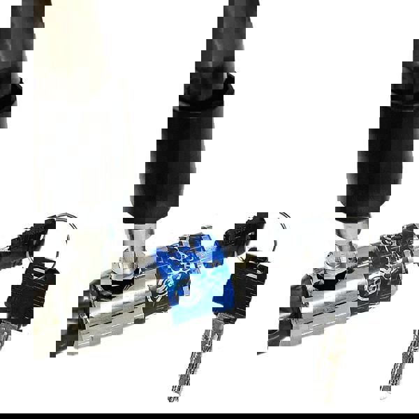 Awe Armoured Steel Bike Cable Bike Lock 24mm x 1000mm Inc 2 keys